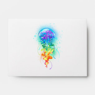 Rainbow jellyfish envelope