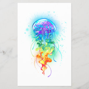Rainbow jellyfish flyer