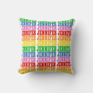 Rainbow Jennifer Cushion