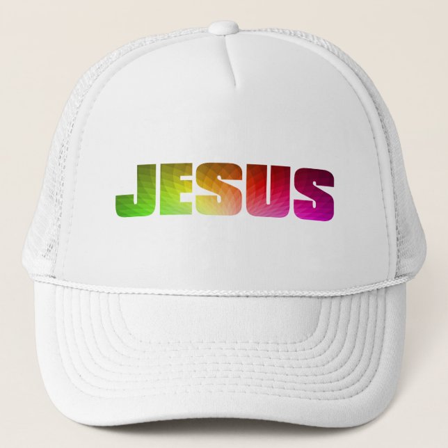 Rainbow Jesus Hat (Front)