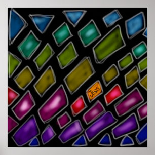 Rainbow ‘Jesus The Light of The World’ Poster