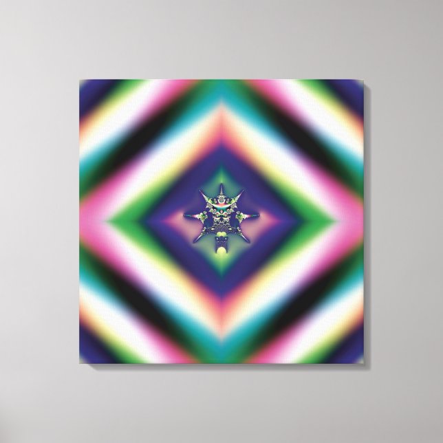 Rainbow Jewellery Canvas Print (Front)