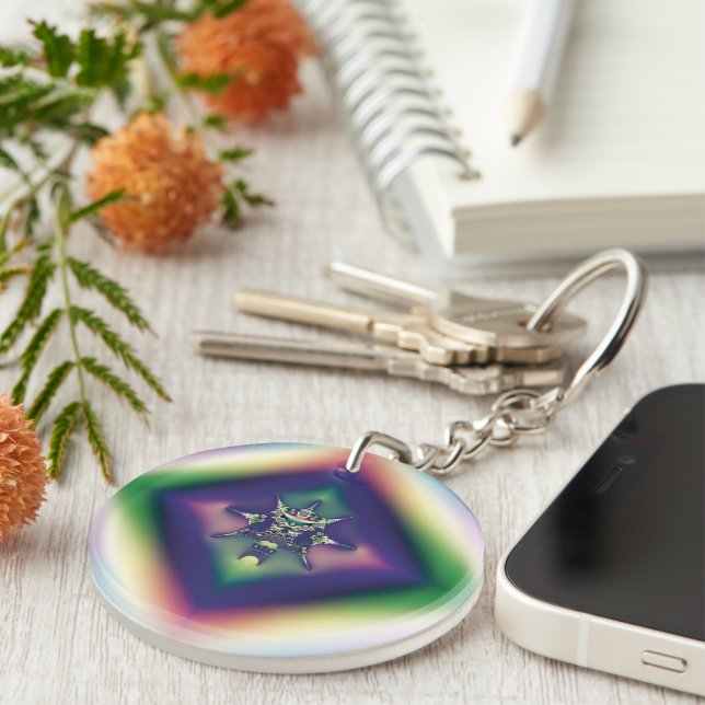 Rainbow Jewellery Key Ring (Front Right)