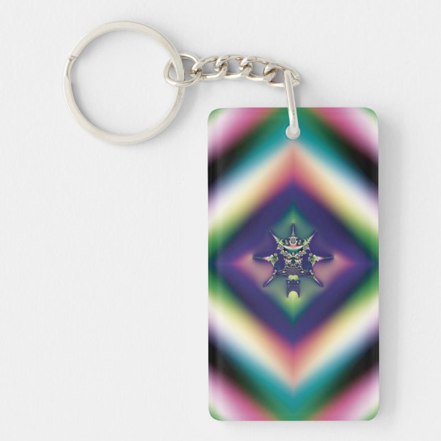 Rainbow Jewellery Key Ring (Front)
