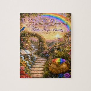 rainbow jigsaw puzzle