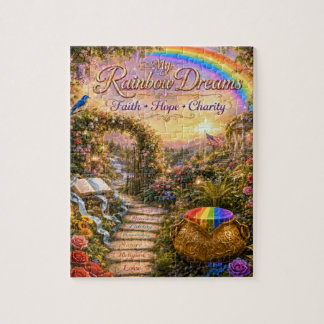 rainbow jigsaw puzzle