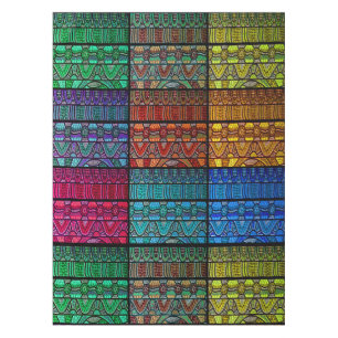 Rainbow Journey Aboriginal Art Tablecloth