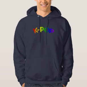 Rainbow K-Pop Men's Hoodie