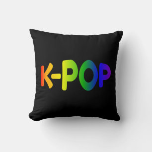 Rainbow K-Pop Pillow