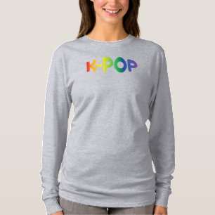 Rainbow K-Pop Ver 2 Long Sleeve T-Shirt