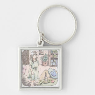 Rainbow Key Ring