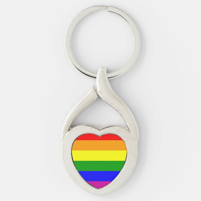 Rainbow Key Ring (Front)