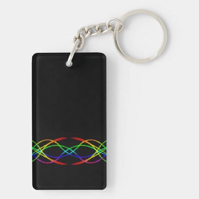 Rainbow Key Ring (Back)