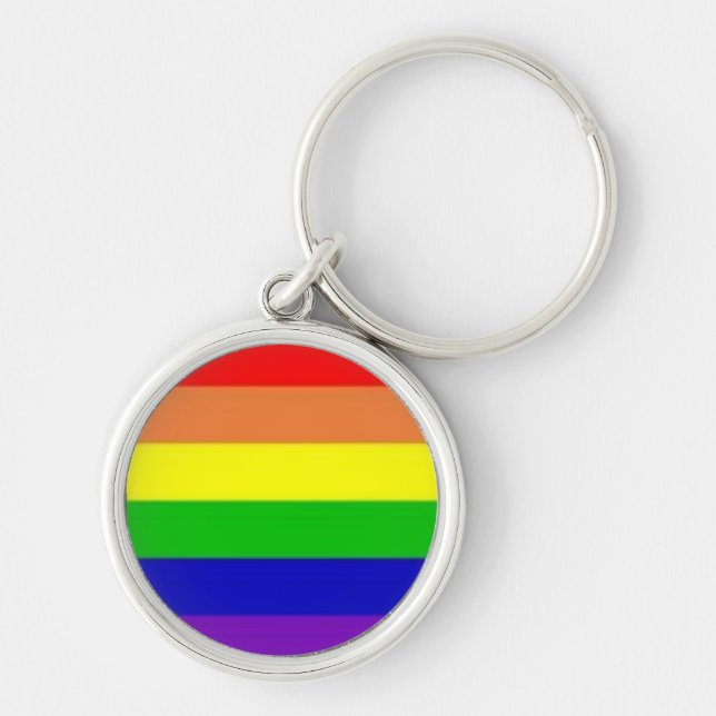 Rainbow-keychain Key Ring (Front)