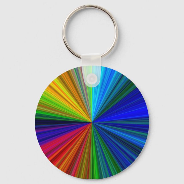Rainbow Keyring (Front)