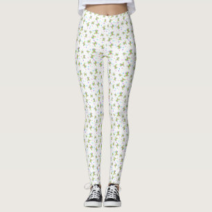 rainbow kids dog puppy polka dot bright fun colour leggings