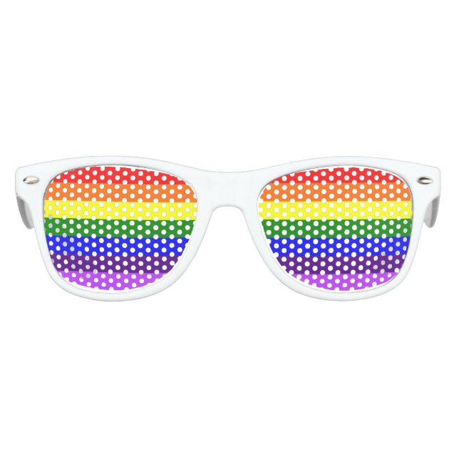 Rainbow Kids Party Shades (Front)