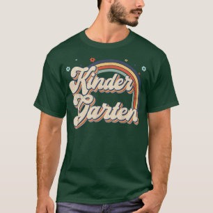 Rainbow Kindergarten Teacher First Day of School T T-Shirt