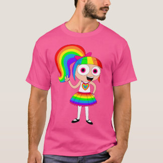 Rainbow Kitty Male T-Shirt