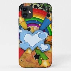 Rainbow L huile_iphone 5 iPhone 11 Case