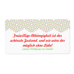 Rainbow Labels