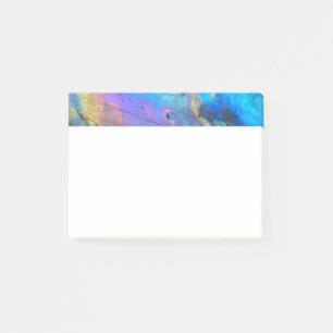 Rainbow Labradorite Crystal Print Post-it Notes