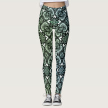 Rainbow Lace & Hearts Leggings