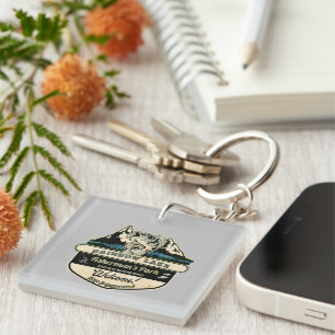 RAINBOW LAKE FISHERMAN'S PARK - FISHING LOVER KEY RING