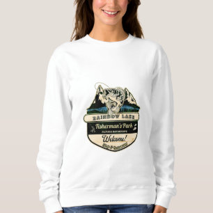 RAINBOW LAKE FISHERMAN'S PARK - FISHING LOVER SWEATSHIRT