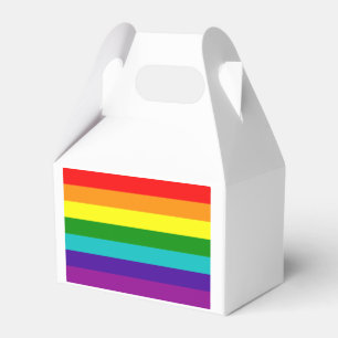 RAINBOW  LARGE GIFT BAG FAVOR BOX