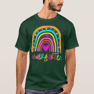 Rainbow Last Day Of School 2022 Kindergarten Teach T-Shirt