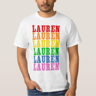 Rainbow Lauren T-Shirt