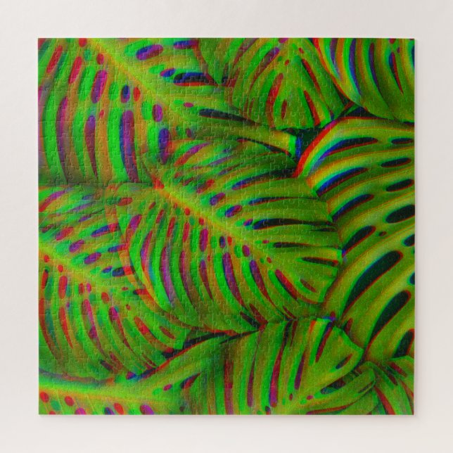 Rainbow Leaves  Jigsaw Puzzle (Vertical)