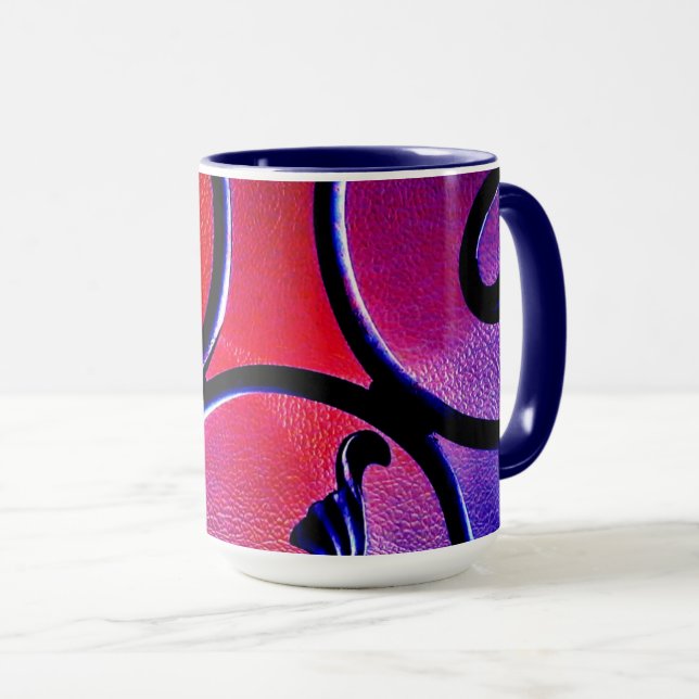 Rainbow Leaves    Mug (Front Right)