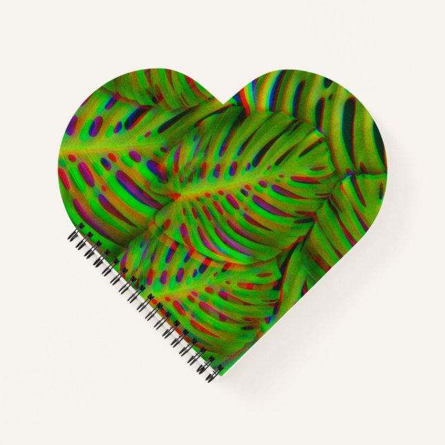 Rainbow Leaves  Notebook (Front)