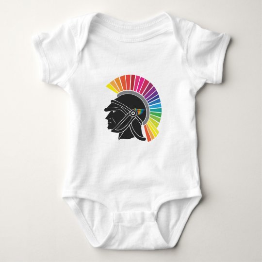 Rainbow Legionary Baby Bodysuit