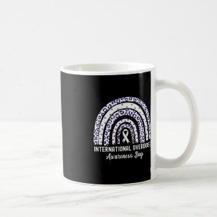 Rainbow Leopard International Overdose Awareness D Coffee Mug