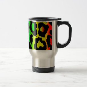 rainbow_leopard_print-altered travel mug