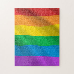 Rainbow LGBT Flag Jigsaw Puzzle – Pride Puzzle 