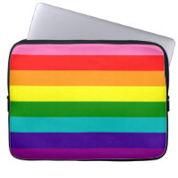 Rainbow LGBT gay flag Electronics Bag