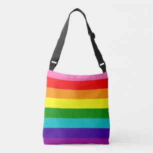 Rainbow LGBT gay flag Tote