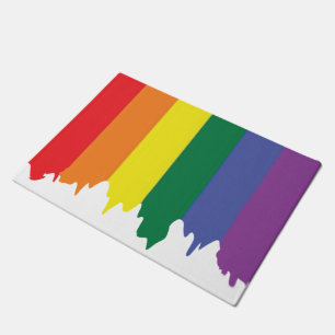 Rainbow LGBT Gay Pride Doormat