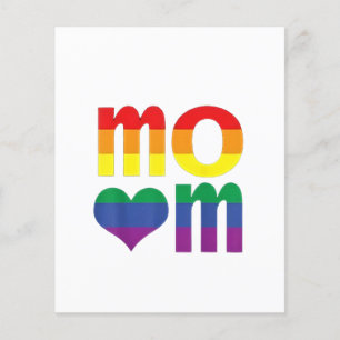 Rainbow LGBT Pride Month Mother's Day LGBT Flyer