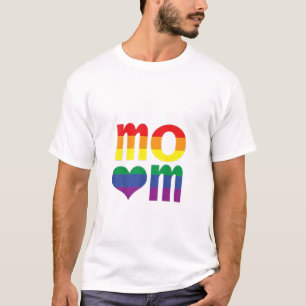 Rainbow LGBT Pride Month Mother's Day LGBT T-Shirt