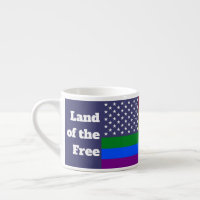 Rainbow LGBTQ American Pride Diversity Flag