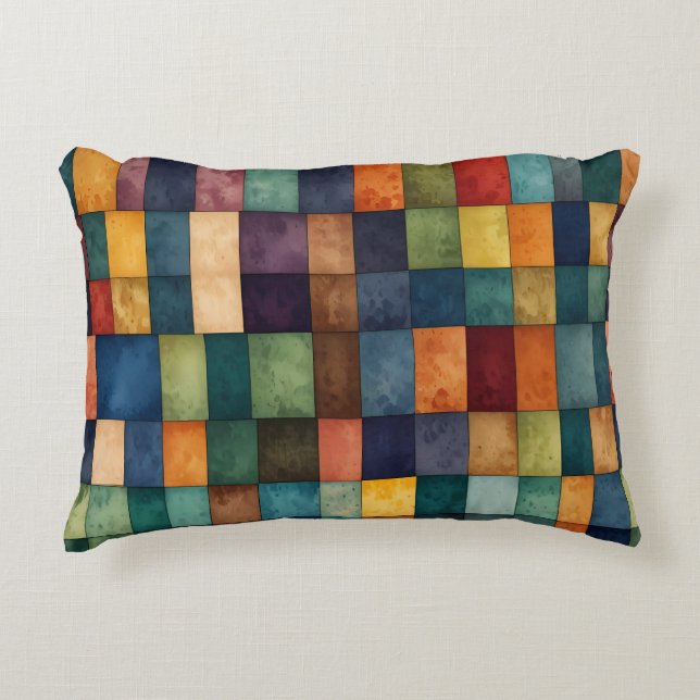 Rainbow LGBTQ style design Decorative Cushion (Front)