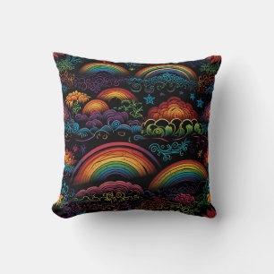Rainbow LGBYQ Design Cushion