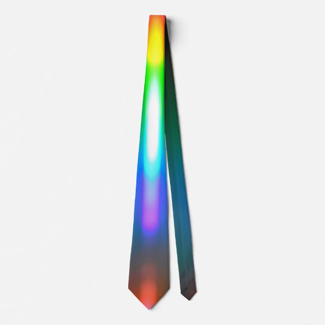 Rainbow Light Shaft Neck Tie (Front)