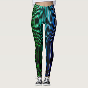 Rainbow Light Stripes Leggings