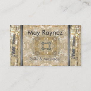 Rainbow LightWorker Reiki Spiritual Business Cards